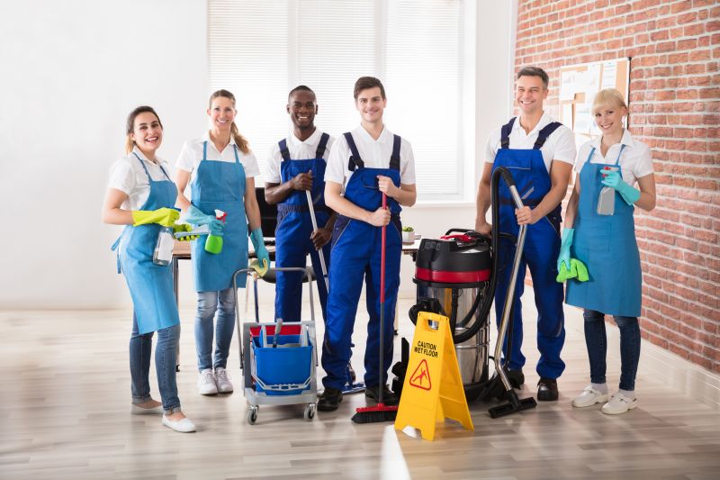 Commercial Kitchen Mopping